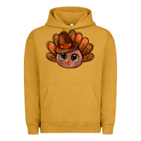 Pigment Peanut Butter turkey and leopard pattern and thanksgiving hat bbs Urban Hoodie - BundleAndBundleShop
