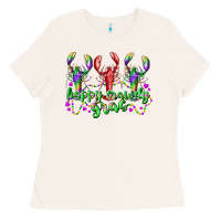 Bone happy crawdy gras Ladies Tee - RacoonDesign