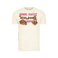 Vintage Arctic drink coffee read books be happy Vintage Tee - MaliasSmallBusiness