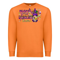 Carrot Mardi Gras drinking team with gnome Premium Sweatshirt - HowdyJamesFarm