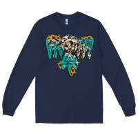 Navy thunderbird Long Sleeve Tee - JahusDesignShop