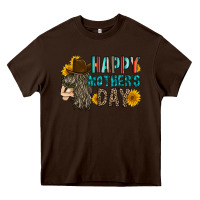 Chocolate Brown happy mothers day Heavy Core Tee - RacoonDesign