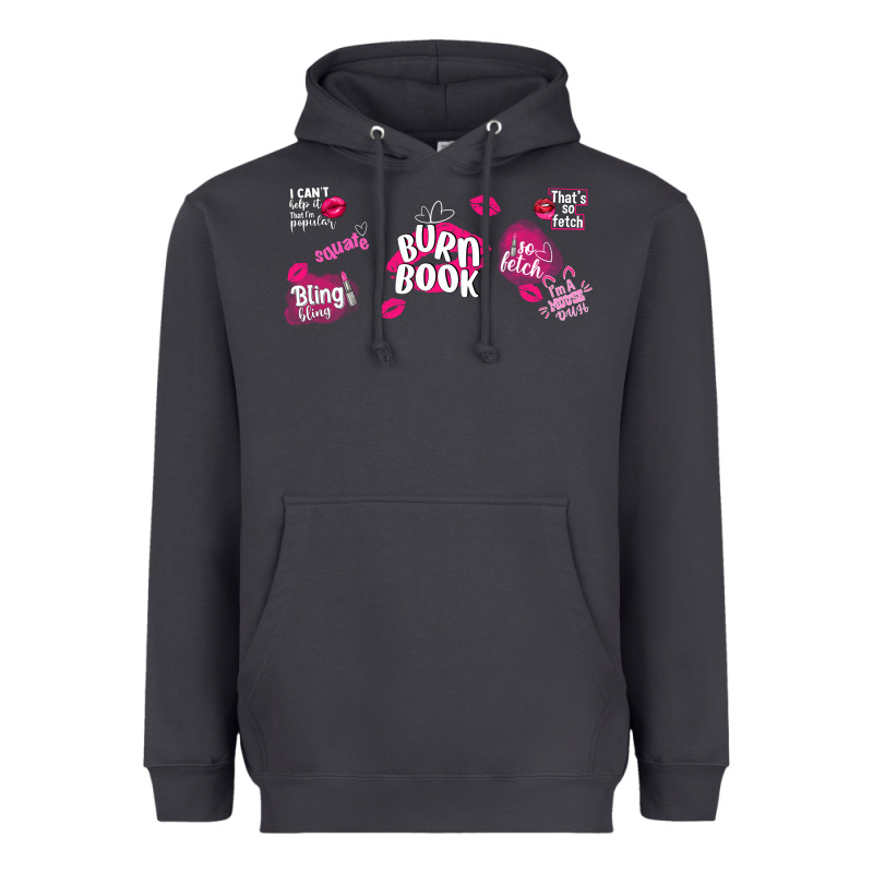 Burn Book Heavyweight Hoodie by TumblerDesignByShophia | Teevron