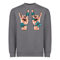 Storm gemstone rock hand Heavyweight Sweatshirt - MaliasSmallBusiness
