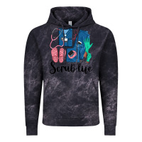 Cloud Black Scrub Life Nurse Vintage Hoodie - LillyAllenDesigns