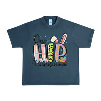 Midnight Navy one hip paraprofessional Urban Heavy Tee - MaliasSmallBusiness