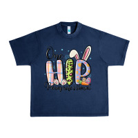 Navy one hip paraprofessional Urban Heavy Tee - MaliasSmallBusiness