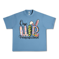 Pebble Blue one hip paraprofessional Urban Heavy Tee - MaliasSmallBusiness