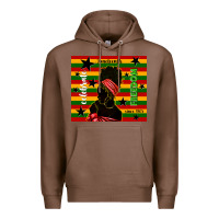 Chestnut juneteenth celebrate freedom since 1865 Premium Hoodie - TumblerDesignByShophia