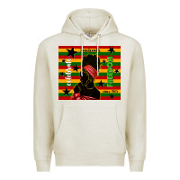 Oatmeal Heather juneteenth celebrate freedom since 1865 Premium Hoodie - TumblerDesignByShophia