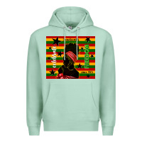 Seafoam juneteenth celebrate freedom since 1865 Premium Hoodie - TumblerDesignByShophia