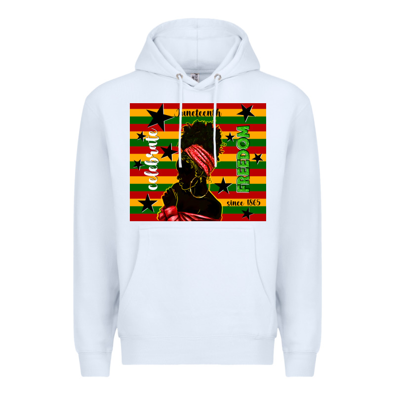 Juneteenth Celebrate Freedom Since 1865 Premium Hoodie by TumblerDesignByShophia | Teevron