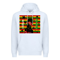 White juneteenth celebrate freedom since 1865 Premium Hoodie - TumblerDesignByShophia