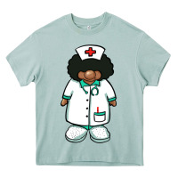 Arona african nurse gnome afro hair Heavy Core Tee - BarkalooDesign