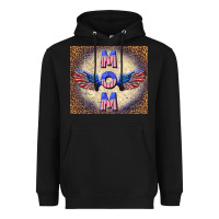 Black American mom Heavyweight Hoodie - TumblerDesignByShophia
