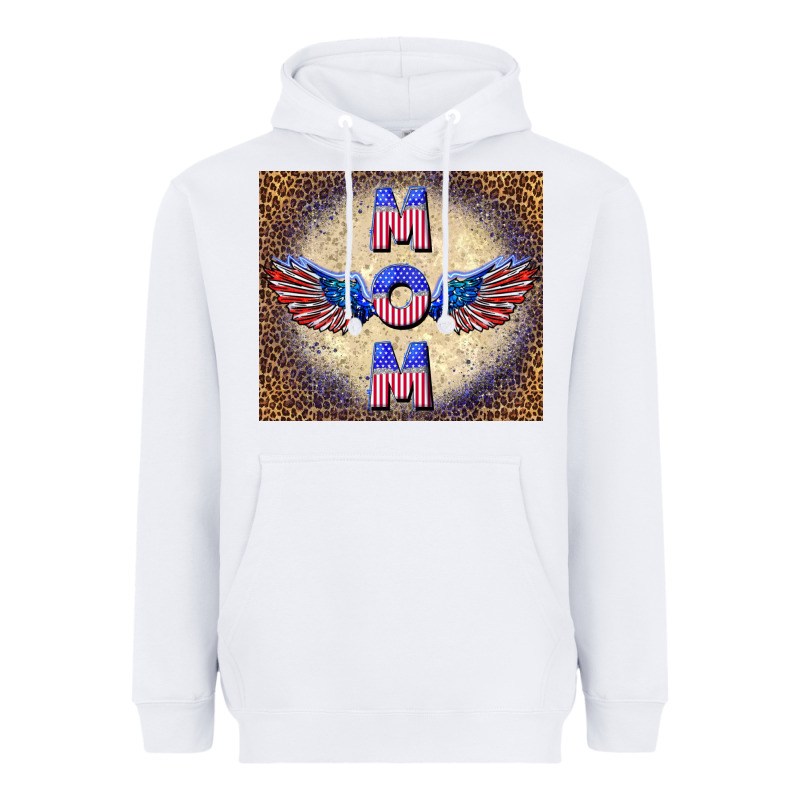 American Mom Heavyweight Hoodie by TumblerDesignByShophia | Teevron