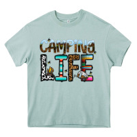 Arona camping life Heavy Core Tee - CowhideDigitalArt