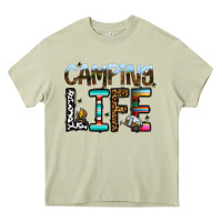 Mossy camping life Heavy Core Tee - CowhideDigitalArt