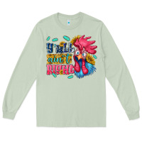 Matcha yall aint right with chicken Long Sleeve Tee - NancyCooperArtShop