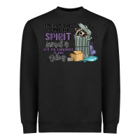Black spirit animal raccoon Heavyweight Sweatshirt - MaliasSmallBusiness