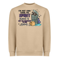 Spirit Animal Raccoon Heavyweight Sweatshirt | Teevron
