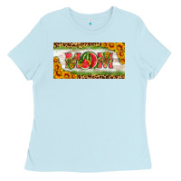 Baby Blue watermelon mom license plate Ladies Tee - HRA Design Shop
