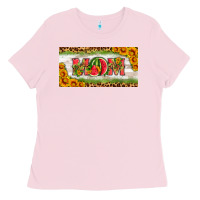 Bubblegum Pink watermelon mom license plate Ladies Tee - HRA Design Shop