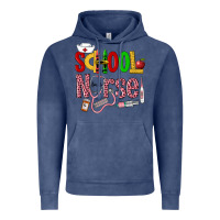 Vintage Denim School Nurse Vintage Hoodie - LillyAllenDesigns