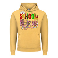 Vintage Mustard School Nurse Vintage Hoodie - LillyAllenDesigns