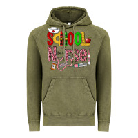 Vintage Olive School Nurse Vintage Hoodie - LillyAllenDesigns