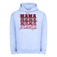 Pigment Grape Ice Mama mama mama mama Mother's Day Urban Hoodie - FaDigitalArtStudio