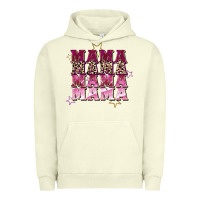Pigment Pistachio Mama mama mama mama Mother's Day Urban Hoodie - FaDigitalArtStudio