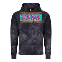 Cloud Black floral mama mother's day license plate Vintage Hoodie - Jasminsmagicworld