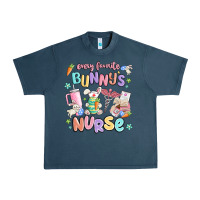 Midnight Navy every favorite bunnys nurse Urban Heavy Tee - MaliasSmallBusiness