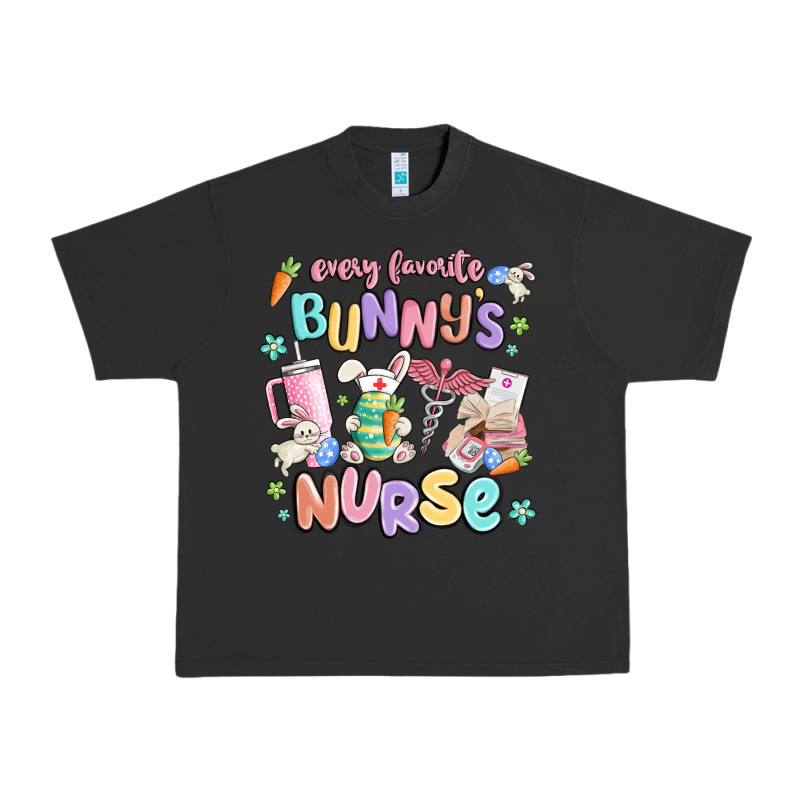 Every Favorite Bunnys Nurse Urban Heavy Tee by MaliasSmallBusiness | Teevron