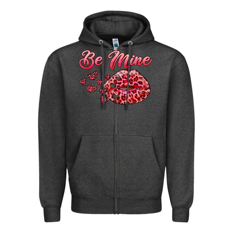 Be Mine Kiss Zipper Hoodie by RanaPortraitStore | Teevron