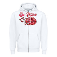 White be mine kiss Zipper Hoodie - RanaPortraitStore