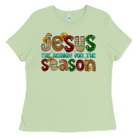 Matcha jesus the reason for the season Ladies Tee - FaDigitalArtStudio