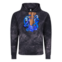 Cloud Black colon cancer heels Vintage Hoodie - NancyCooperArtShop