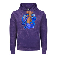 Cloud Purple colon cancer heels Vintage Hoodie - NancyCooperArtShop