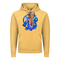 Vintage Mustard colon cancer heels Vintage Hoodie - NancyCooperArtShop
