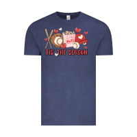 Vintage Denim tis the season baseball Vintage Tee - MaliasSmallBusiness