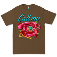 Cacao call me roses and pink telephone Premium Tee - AdoDesignShop