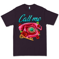 Plum call me roses and pink telephone Premium Tee - AdoDesignShop