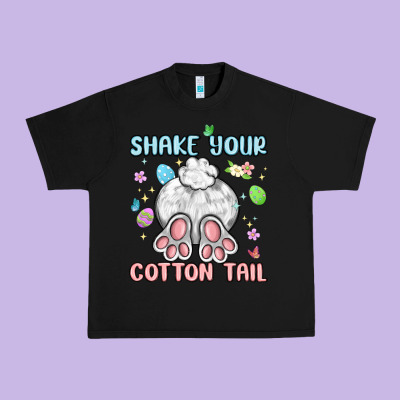 Shake Your Cotton Tail Urban Heavy Tee Designed By Maliassmallbusiness
