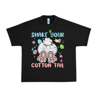 Black shake your cotton tail Urban Heavy Tee - MaliasSmallBusiness
