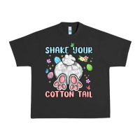 Pigment Black shake your cotton tail Urban Heavy Tee - MaliasSmallBusiness