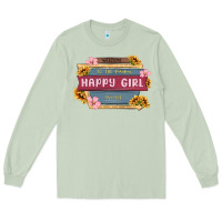 Matcha welcome to the fabulous happy girl avenue Long Sleeve Tee - MaliasSmallBusiness