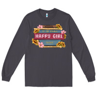Welcome To The Fabulous Happy Girl Avenue Long Sleeve Tee | Teevron