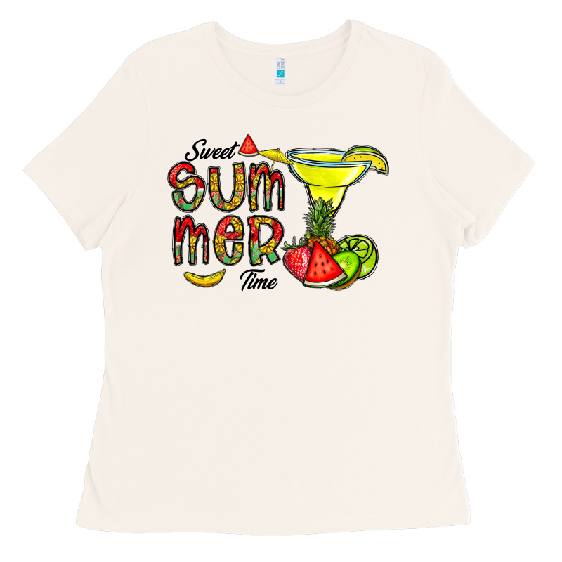 Sweet Summer Time Ladies Tee by CowhideDigitalArt | Teevron